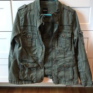 Kensie Olive Green Utility Jacket